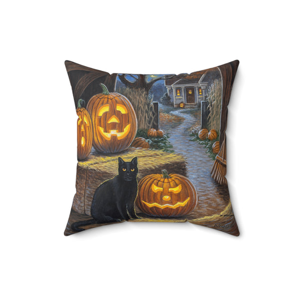 Halloween Painting Pillow