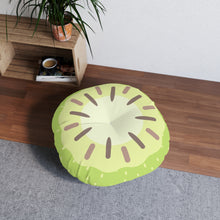 Kiwi Tufted Floor Pillow, Round
