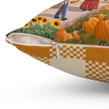 Fall Americana Square Pillow