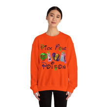 Disney Poison Unisex Heavy Blend Crewneck Sweatshirt