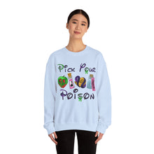 Disney Poison Unisex Heavy Blend Crewneck Sweatshirt