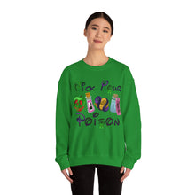 Disney Poison Unisex Heavy Blend Crewneck Sweatshirt