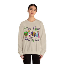Disney Poison Unisex Heavy Blend Crewneck Sweatshirt