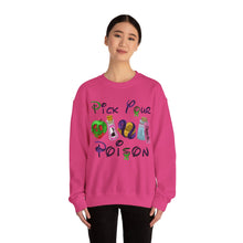 Disney Poison Unisex Heavy Blend Crewneck Sweatshirt