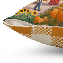 Fall Americana Square Pillow