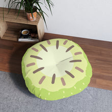 Kiwi Tufted Floor Pillow, Round