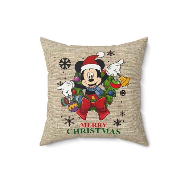 Christmas Pillow Mickey Mouse