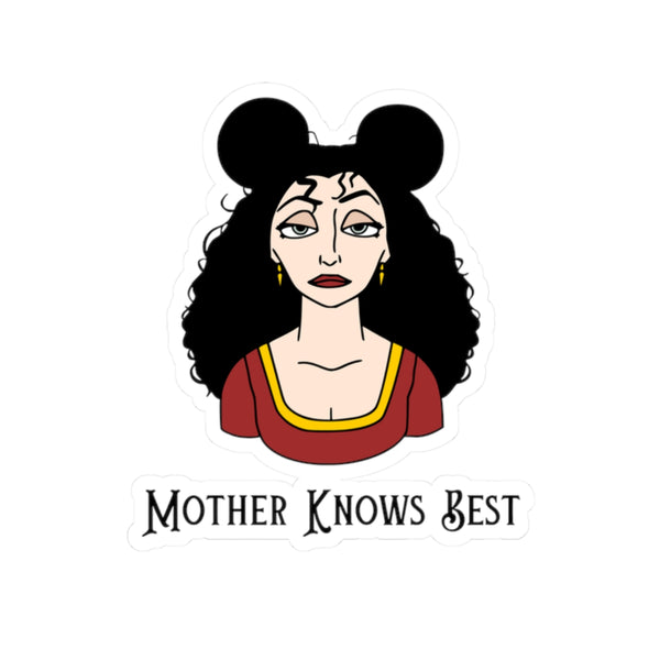 Mother Gothel Mickey Ears Sticker