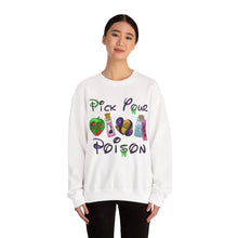 Disney Poison Unisex Heavy Blend Crewneck Sweatshirt