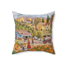 Fall Americana Square Pillow