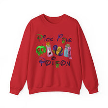 Disney Poison Unisex Heavy Blend Crewneck Sweatshirt