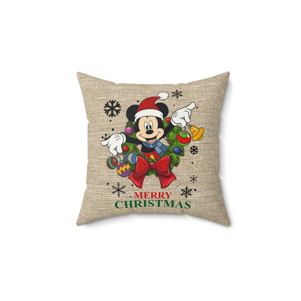 Christmas Pillow Mickey Mouse