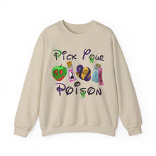 Disney Poison Unisex Heavy Blend Crewneck Sweatshirt