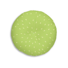 Kiwi Tufted Floor Pillow, Round