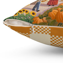 Fall Americana Square Pillow