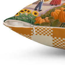 Fall Americana Square Pillow