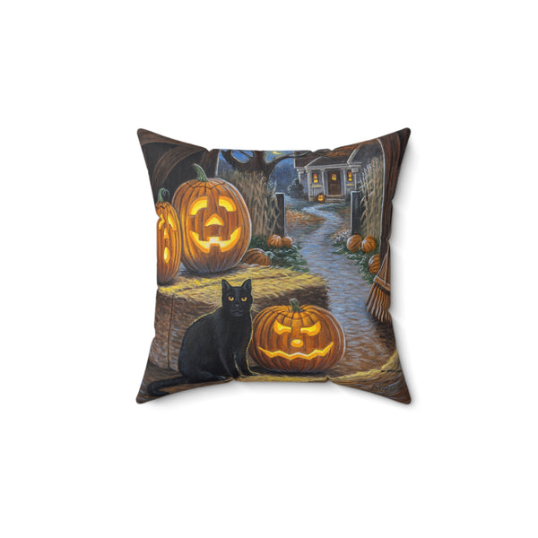 Halloween Painting Pillow